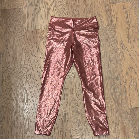 Nike Pants - Metallic Pink Kids Leggings
